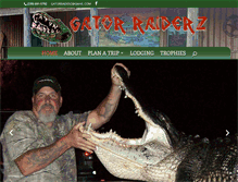 Tablet Screenshot of gatorraiderz.com